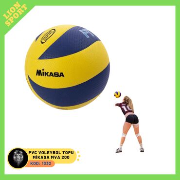 Digər idman və istirahət malları: Voleybol topu Mikasa 📍 Ünvan: Bakıxanov qəsəbəsi 🔸 şəhərdaxili