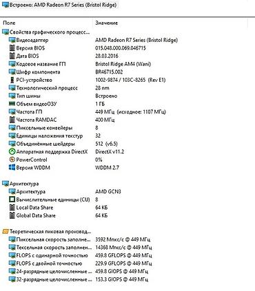 ddr4 ecc: Компьютер, ядер - 4, ОЗУ 8 ГБ, Для работы, учебы, Б/у, AMD A12, Встроенная видеокарта, SSD — 7