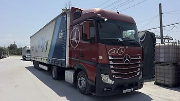 клас трактор: Тягач, Mercedes-Benz, 2013 г., Тентованный — 2