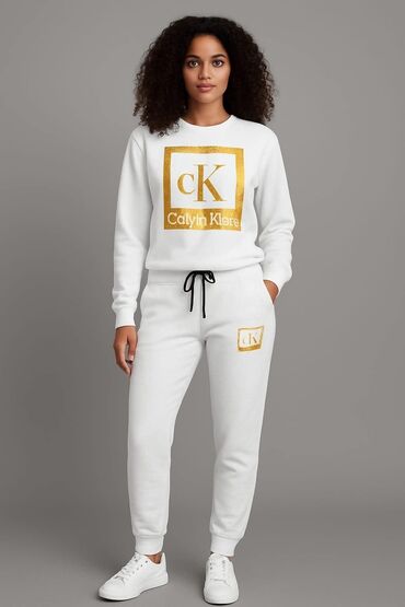 Gornji i donji deo: Komplet trenerka – udobna, moderna i izrađena od kvalitetnog pamuka — 1