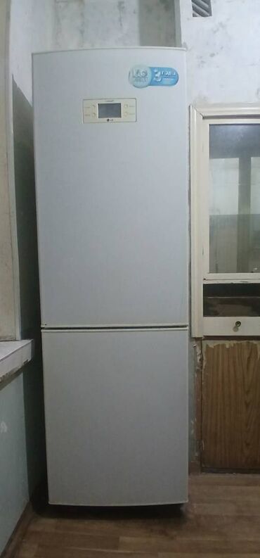 ноу: Холодильник LG, Б/у, Двухкамерный, No frost, 60 * 182 *