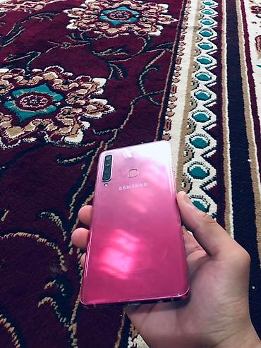 холодильник серый: Samsung Galaxy A9, Б/у, 128 ГБ, цвет - Розовый, 2 SIM — 2