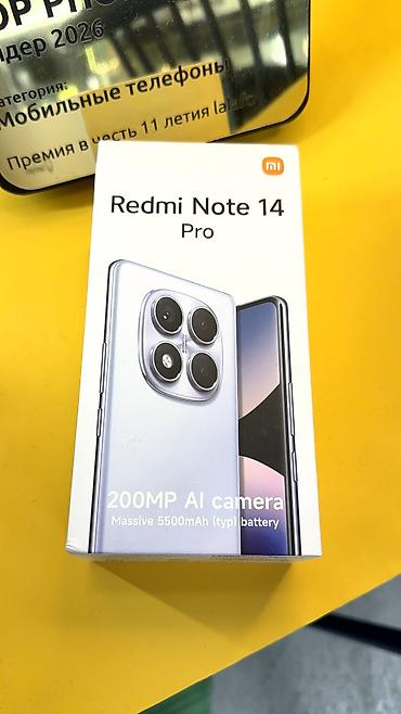 redmi k90 pro max цена бишкек: 🔥 Redmi Note 14 Pro 🔥 📱 Оригинальный Xiaomi 🧠 Память: 12 / 256 GB — 4
