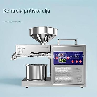 Ostali kuhinjski aparati: Električna presa za ulje – nerđajući čelik, digitalna kontrola - — 1