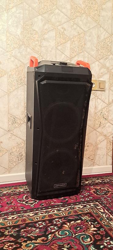 bluetooth mikrofon karaoke: Hoffmann portativ səs sistemi – güclü xarici dinamik - Brend/model — 1