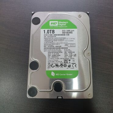 hdd для серверов western digital в Кыргызстан: 1тб wd green western digital sata2 3gbs 100%, в наличие 3 штдиски