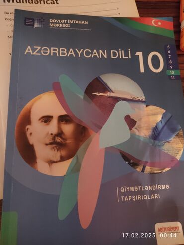 Azərbaycan dili: Dim Azerbaycan dili qiymətləndirmə tapsiriqlari 10 cu sinif