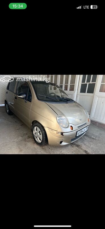 Daewoo: Daewoo Matiz: 2012 г., 0.8 л, Механика, Бензин, Хэтчбэк