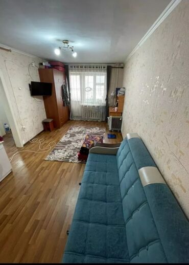 1 комнатная квартира токмок: 1 комната, 30 м², Хрущевка, 2 этаж, Старый ремонт