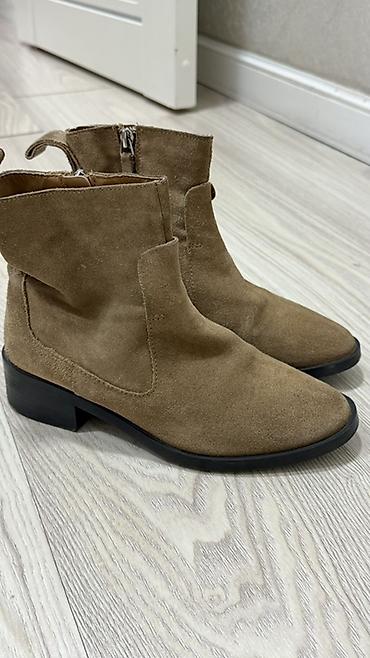 женское обувь: Женские ботинки ZARA TRF - Модель: короткие ботинки/анкл-ботсы - — 1