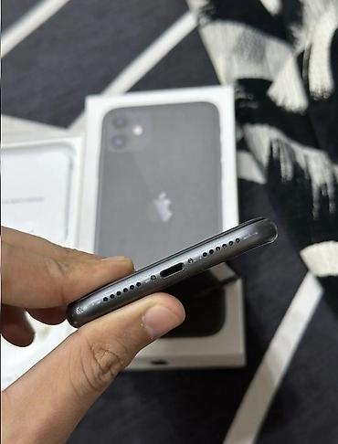 apple komputer qiymetleri: IPhone 11, 128 GB, Qara, Face ID, Zəmanət, Sənədlərlə — 1