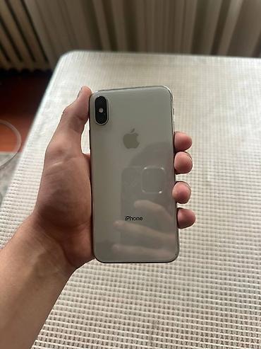 внешний бокс: IPhone X, Б/у, 64 ГБ, Серебристый, 100 % — 3
