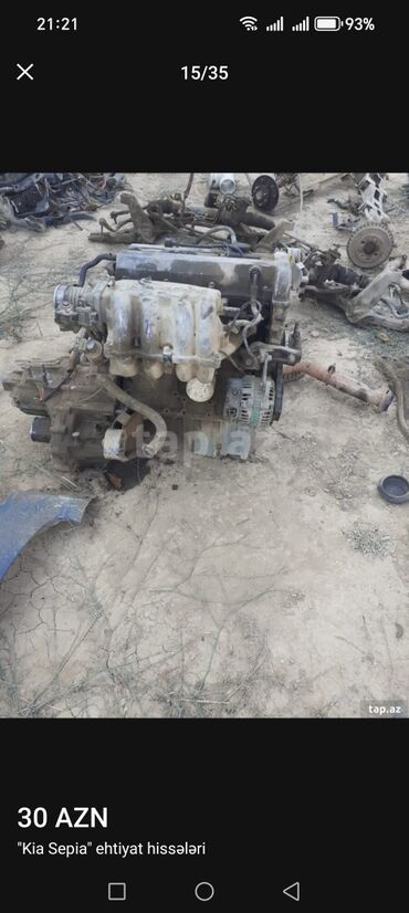 Digər kuzov detalları: Kia Sephia — 10