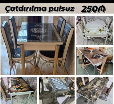 Sifarişlə masa və oturacaq dəstləri: Dördbucaq masa, Mətbəx üçün, Qonaq otağı üçün, Dəhliz üçün, 4 nəfər, Açılmayan, Azərbaycan, 1 il zəmanət -da lalafo.az — 8 Sifarişlə masa və oturacaq dəstləri: Dördbucaq masa, Mətbəx üçün, Qonaq otağı üçün, Dəhliz üçün, 4 nəfər, Açılmayan, Azərbaycan, 1 il zəmanət — 8