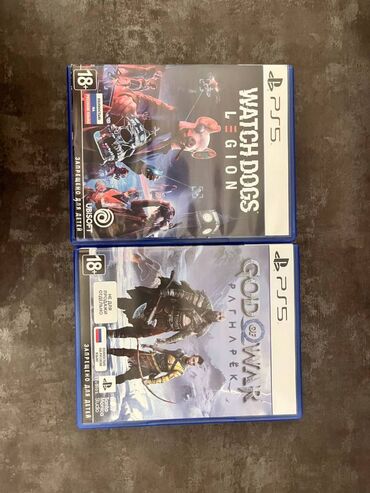 god of war 3: Ps5 disklər Tam ideal Barter mövcüddur God of War 70manat Watch Dogs