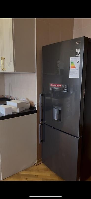 dispenser satilir: Yeni 2 qapılı LG Soyuducu Satılır, rəng - Boz, Dispenserli — 3