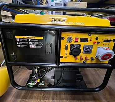 Генераторы: Бензогенератор ROLF TOP-15000D (Germany Technology) Мощная — 1
