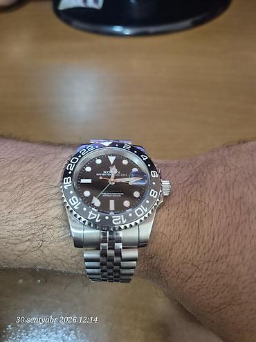 Rolex lüks kopya. Yeni kimdir, 10-15 dəfə istifadə edilib. Mexanika