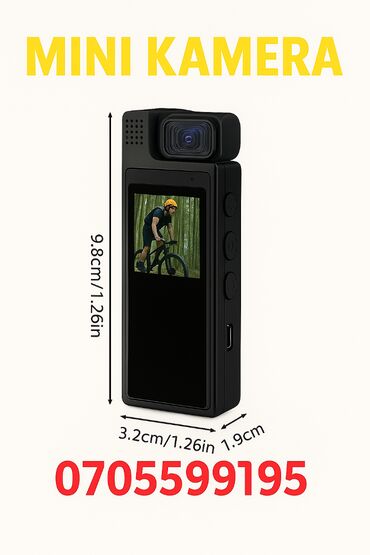 прожектор для видеокамеры: Mini kamera ✅️ Saatlarla çəkiliş etmək və səs yazmaq mümkündür ✅️