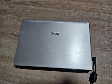 pc monitor: ASUS laptop (serija U/UL) – srebrno kućište sa crnim detaljima — 2