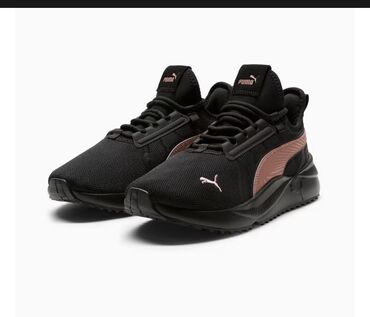 Krossovka ve ketlər: Puma, Ölçü: 37.5, rəng - Qara, Yeni