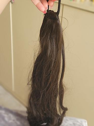 Gözəllik və sağlamlıq: Saç quyruğu üçün elastikli saç əlavəsi (ponytail extension) - Rəng — 3