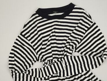 czarne obcisła bluzki z długim rękawem: Monki, Жіноча блуза, розмір 2XS