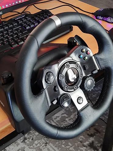 logitech: Logitech G923 sükan və pedal dəsti satılır. Çox səliqəli istifadə — 1