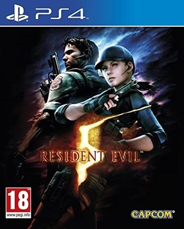 Oyun diskləri və kartricləri: Ps4 resident evil 5 oyun diski