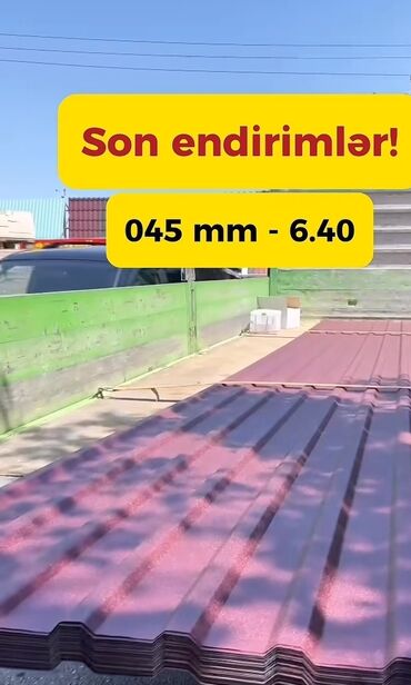 Metal məhsulları: Profnastil, Dam üçün