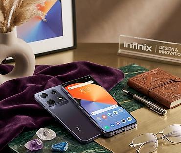 telefon uzlukləri: Infinix Note 30, 256 GB, rəng - Boz, Zəmanət — 1