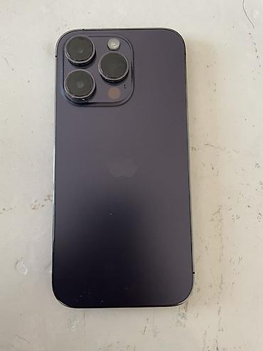 купить цветной принтер с ксероксом: IPhone 14 Pro, 256 ГБ, цвет Deep Purple - Дисплей: 6.1" Super Retina — 2