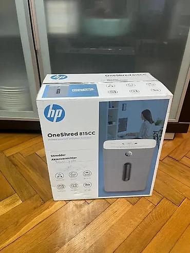 Ostali kućni aparati: HP OneShred 815CC – seckač dokumenata (P-4, DIN 66399), 15 l, antracit — 4