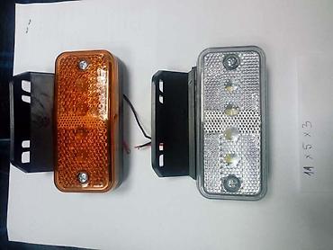 detektor k18: LED GABARITI 11X5 PRAVOUGAONI | Led gabariti zuti,beli,crveni — 2