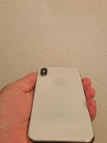 ayfon 7 s: IPhone X, 64 GB, Gümüşü, Face ID