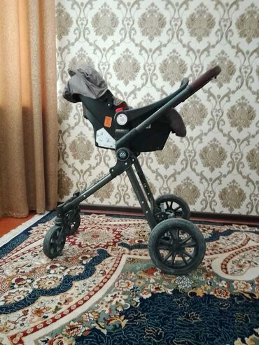 Коляски: Коляска, цвет - Коричневый — 4