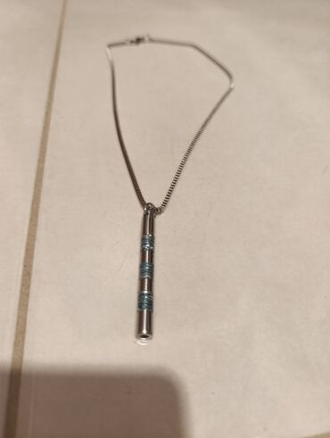 Ogrlice: Ogrlica sa priveskom, Handmade, Materijal: Srebro — 2
