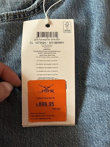 Cinslər: COLIN'S jeans Size: 27/30 Condition: New Price: 30 AZN Gender: Woman — 3