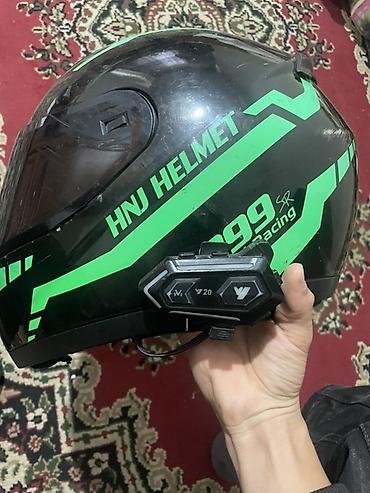 helmet: Мотошлем HNJ HELMET 999 SR Street Racing - Тип: интеграл (закрытый — 3
