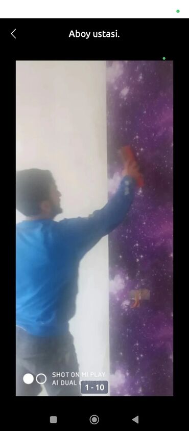 Malyar işləri: Aboy ustası