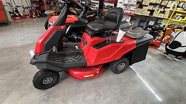касилка для мотоблока: Газонокосилка-райдер D-MAX DRM26E-CD225 - Тип: ездовая газонокосилка — 3
