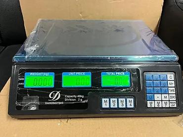 Vage za merenje telesne težine: Digitalna trgovinska vaga Dahongying – 40 kg - Kapacitet merenja: do — 1