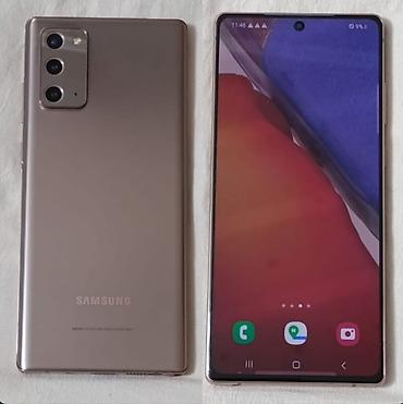 Samsung Galaxy Note20, Б/у, 256 ГБ, цвет - Коричневый, 1 SIM