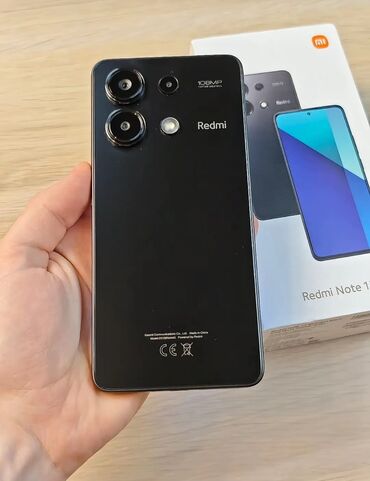 redmi note 9 s: Redmi 13, 256 GB, rəng - Qara, Sensor