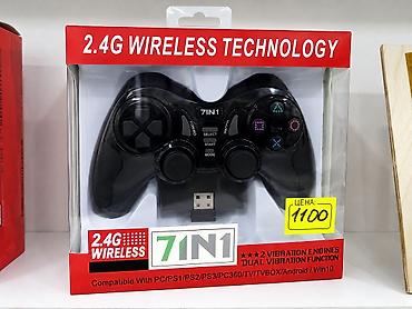 rush wave: 🎮 Беспроводной геймпад 7 в 1 (2.4G Wireless) 💰 Цена: 1 100 сом Новый — 1