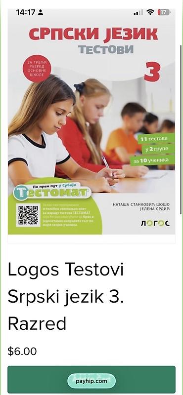 Logos – Testovi za 3. razred osnovne škole Komplet testova za tri