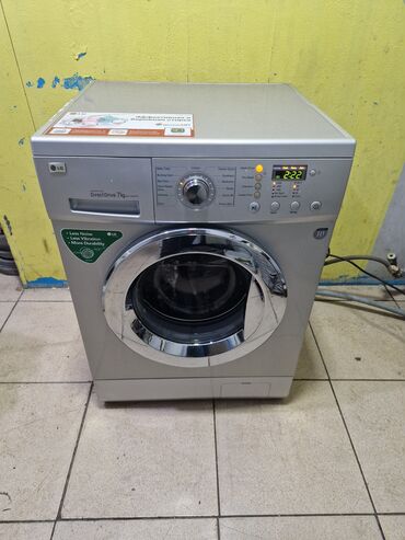 телефоны fly cirrus 7: Paltaryuyan maşın LG, 7 kq, Avtomat, Qurutmasız, Kredit yoxdur