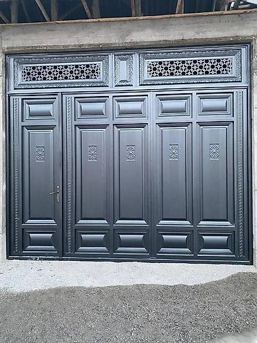 Откатные ворота: Металлические ворота с декоративной отделкой. Подходят для установки — 24