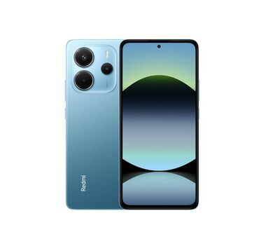 телефон fly 451: Xiaomi Redmi Note 14, 128 ГБ, цвет - Голубой, 
 Гарантия, Отпечаток пальца, Face ID