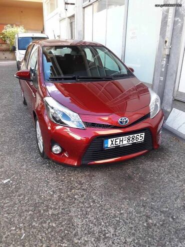 Οχήματα: Toyota Yaris: 1.5 l. | 2013 έ. Χάτσμπακ